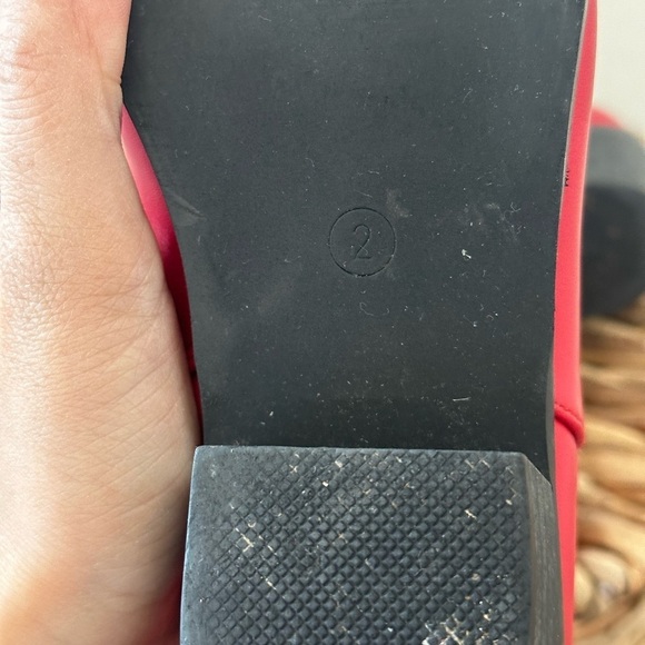 Cowgirl Chunky Heel Classic Red Boots Embroidered Western Boots Size 2 - Picture 10 of 10